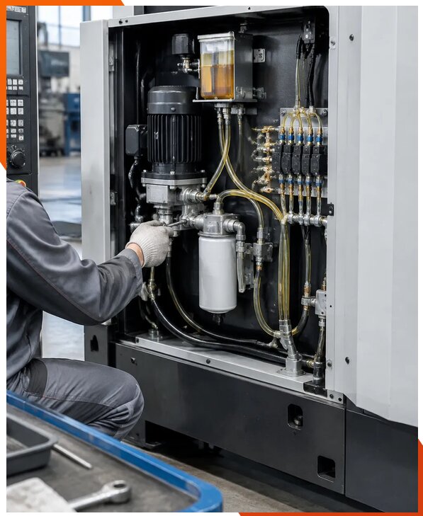 Обслуживание систем смазки станков в Благовещенске